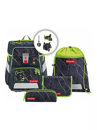 STEP BY STEP | Schultaschen Set 5tlg SPACE Danger Cat Chico | 